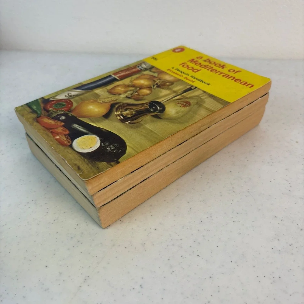Elizabeth David Penguin Handbook Cookbooks  Mediterranean French Summer‎ Cooking